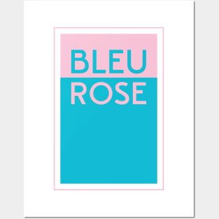 Bleu & Rose Posters and Art